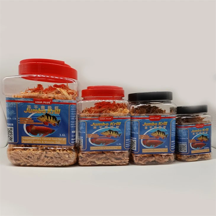 Akvarium Frysetørket Krill Fiskemat